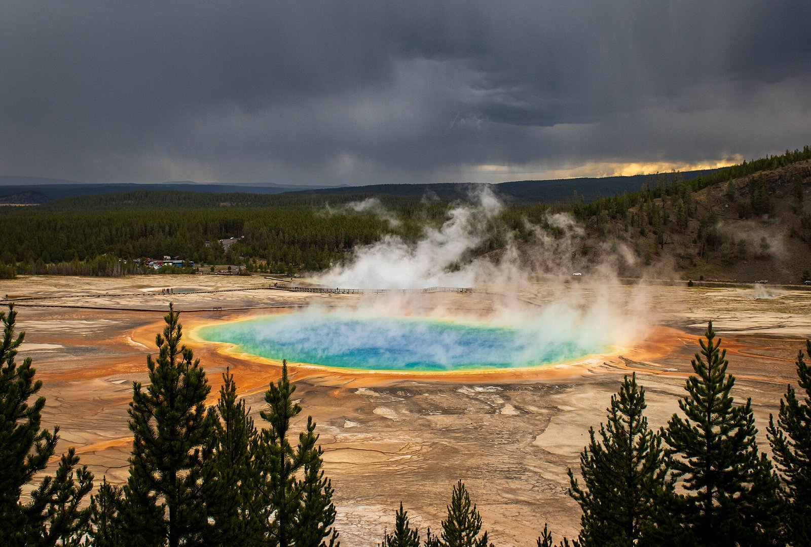 Yellowstone em Wyoming